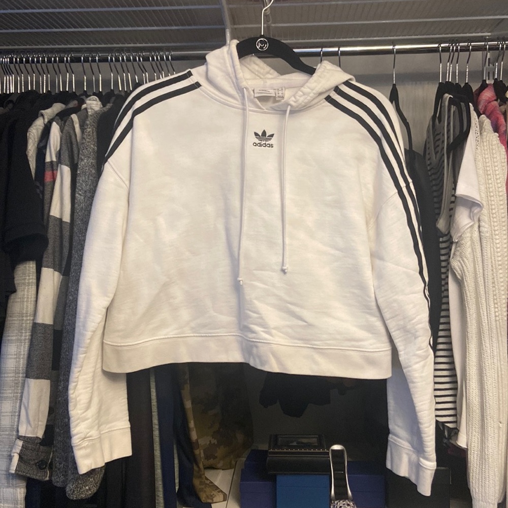 Adidas Cropped Hoodie